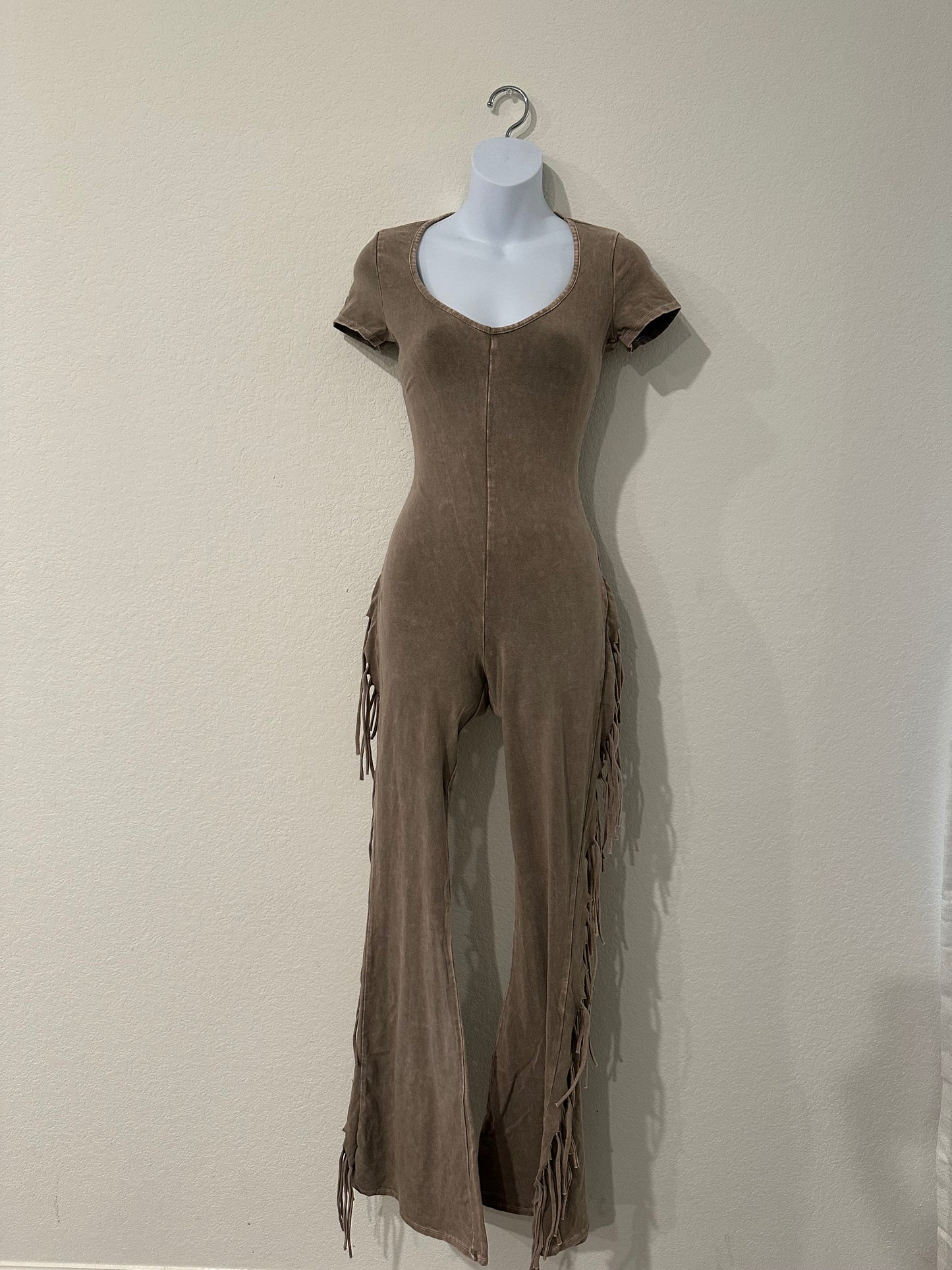 Fringe Detail Jumpsuit